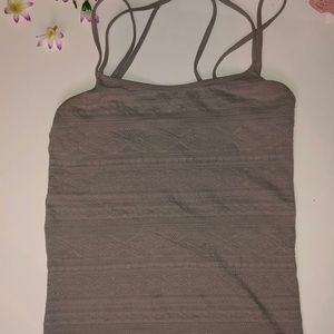 Aeropostale cute comfy gray tank top